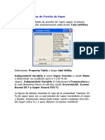 Generando Curvas de Presión de Vapor