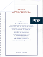 Ringkasan Hasil Studi Peta Gempa Indonesia 2010