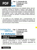 Cap. 7- Demanda de Energia de uma Instalacoes Elétrica_modificado.pptx