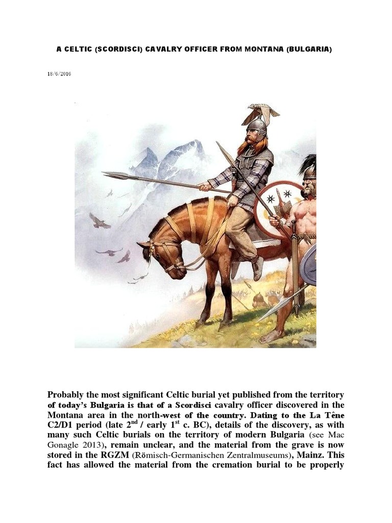Celtii Scordisci | PDF | Celts | Sword