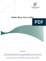 Mobile Phone Device Policy PDF