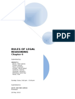 Group 6 Rules of Legal Reasoning