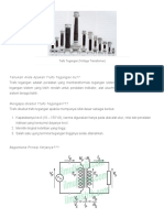 Trafo Tegangan (Voltage Transformer) - IlmuListrik