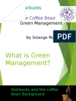 Starbucks: VS Green Management