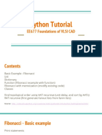 VLSI CAD Python Tutorial