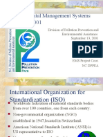 Environmental Management Systems and ISO 14001