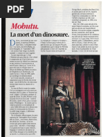 Mobutu, la mort d'un dinosaure