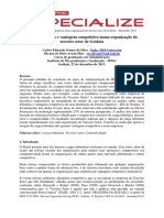 Carga Tributaria e Vantagem Competitiva Numa Organizacao Do Terceiro Setor de Goiania 8171668