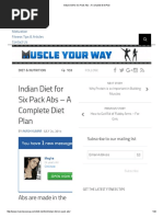 Download Indian Diet for Six Pack Abs - A Complete Diet Plan by Jayaneela Prawin SN323141769 doc pdf