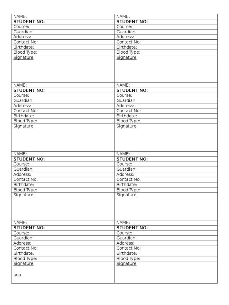 ID Information | PDF | Law