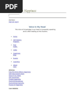 Beliefs About Voices Questionnaire (BAVQ-R) | PDF