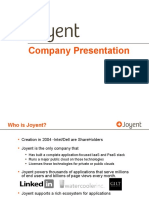 Joyent Presentation
