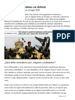 América Latina: El Ingreso Ciudadano A Debate