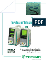 Terumo Terufusion Infusion Pump: TE-171/TE-172