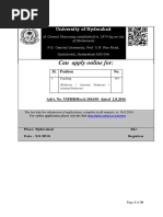 HCU Amended Notification