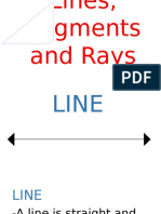 Lines, Segments and Rays Ho