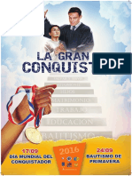 Cartaz Desbravadores Batismo Esp