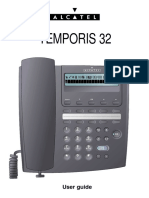 User guide for the Temporis 32 cordless phone