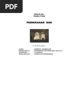 Download Makalah Pernikahan Dini by Anazri Mustar SN323149859 doc pdf