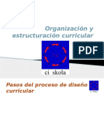 Organización y Estructura Curricular