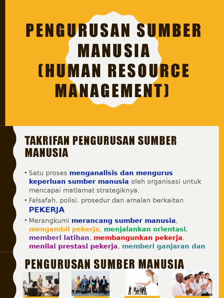 Pengurusan Sumber Manusia Pdf