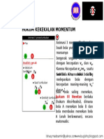 3 Hkkekekalanmomentum