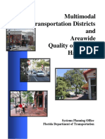 09 Multimodal Transportation Districts and Areawide Quality of Service Handbook