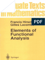 192 - Elements of Functional Analysis PDF