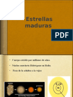 Estrellas Maduras