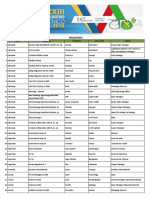 Lista Inscritos Ficem 2016