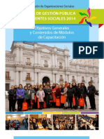 DOS - Escuelas de Gestión Pública para Dirigentes Sociales