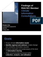 Findings of RIACSO Member