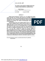 Partial Purification and Characterization of Protease IV From Pseudomonas Aeruginosa