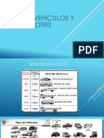 Tipos de Vehículos y Fuerza Motriz