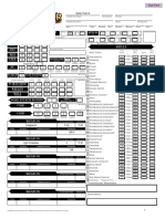 Character Sheet: STR DEX CON INT WIS CHA HP Speed