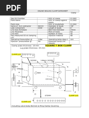 Square t Box Clamp Utl 24. 08. 16