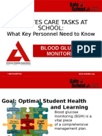 Blood sugar monitoring