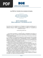Ley 7-2015 1 de Abril Municipios Canarias
