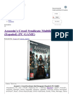 Assassin’s Creed Syndicate Multilenguaje (Español) (PC-GAME) - IntercambiosVirtuales