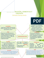 Administración, Gerencia y Gestión Clase 1