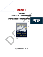 Delaware Propsed Financial Performance Framework 2016