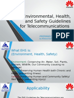 Environmental, Health, and Safety Guidelines