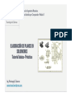 Prc3a1ctica Asistida Dibujo en Solidworks