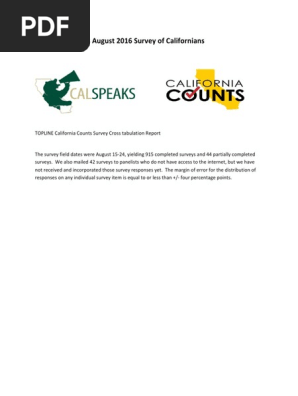 California Counts Survey_Part 1