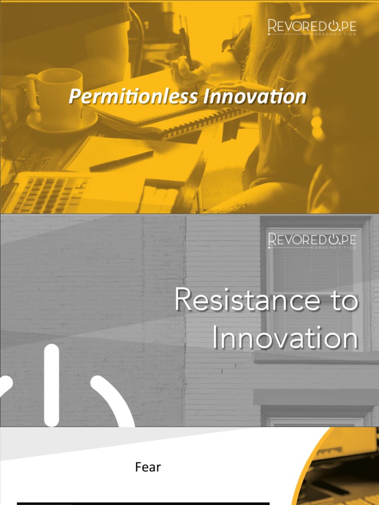 Permitionless Innovation | PDF | Business | Finance & Money Management