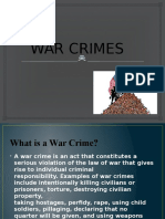 War Crimes