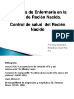 Clase Cuidados Del RN y Control Salud