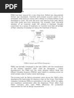 History of FMEA: FMEA Cause and Effect Diagram