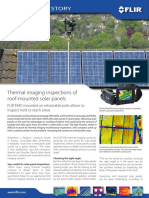 Application Story: Thermal Imaging Inspections of Roof-Mounted Solar Panels