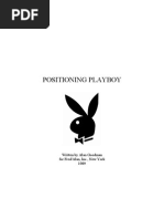 Download Positioning Playboy 1989 by Fred Seibert SN3232030 doc pdf